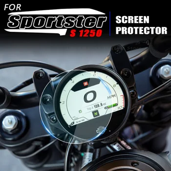 Pre Harley Sportster S 1250 RH1250 2021 Poškriabaniu Klastra Displej TFT LCD, Ultra-jasné, Anti-gl Motocykel Nástroj Ochrany Film
