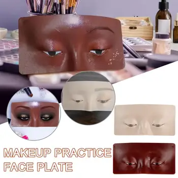 1PC Tmavo Hnedý Tón make-up Praxi Rada Tvár Bionic Kati Simuluje Skutočné Ľudské Kože Na Obočie Oko Kozmetické