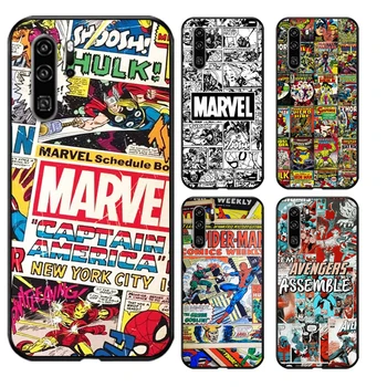 Marvel Cartoon Spiderman Telefón Prípadoch Pre Huawei Honor 8X 9 9 X 9 Lite 10i 10 Lite 10X Lite Česť 9 Lite 10 10 Lite Lite 10X
