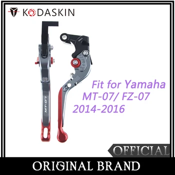 KODASKIN Skladacie Rozšíriteľný Brzdové Páčky Spojky pre YAMAHA MT-07 FZ-07 MT07 FZ07 2014-2016