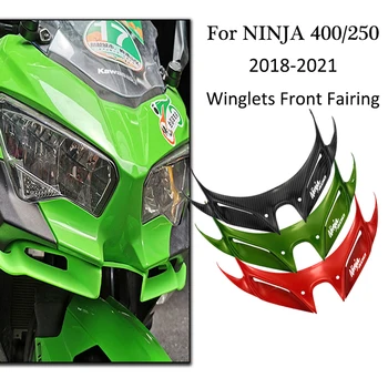 MTKRACING Pre Ninja 400 250 NINJA400 NINJA250 18 21 Winglets Prednej Kapotáže Pneumatické Krídlo Tip Krídlo ABS Plastu Ochranný Kryt