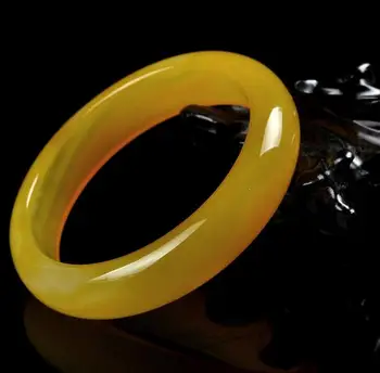 Žltá achát jade náramok браслеты factory priamy predaj prírodných Brazília rozšírenie a zahusťovanie dámy бижутерия для женщин