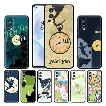Anime Peter Pan Cartoon Prípade OnePlus Nord 2 CE 5G 9 9Pro 8T 7 7ro 6 5T 6T Pro Plus Silikónové Mäkké TPU Čierny Kryt Telefónu Capa