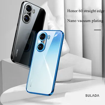 Česť 80 Pro Prípade Sulada Xuan elektrolyticky pokrývajú Silikónové Ultra-tenké TPU Vhodné Pre Česť 80 70 Soft Shell Gumy Rukáv