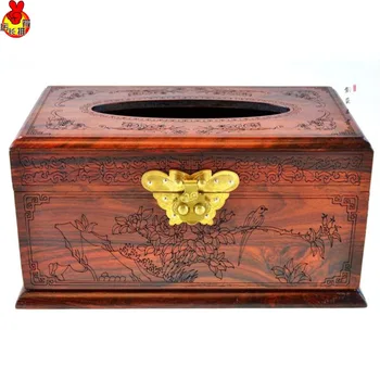 Rosewood rosewood krabica červené drevo veko box nábytok plavidlá darček factory zásuviek