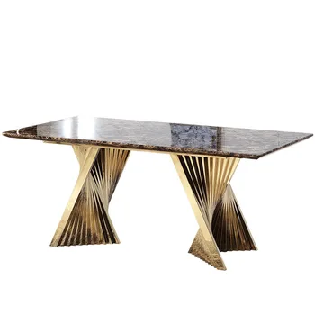 TuyaNordic Vysoko Kvalitný Moderný Minimalistický Obdĺžnikový Jedálenský Stôl Rodiny Obývacia Izba Reštaurácia Stôl Tabuľka