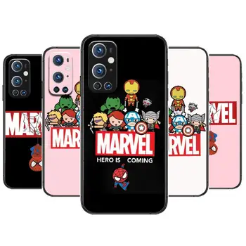 Marvel Super Hrdina Spiderman Pre OnePlus Nord N100 N10 5G 9 8 Pro 7 7Pro Prípade Kryt Telefónu Pre OnePlus 7 Pro 1+7T 5T 6T 3T Prípade