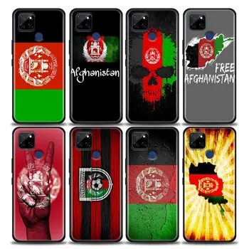 Telefón Prípade forRealme 5 6 7 7i 8 8i 9i 9 XT samsung GT, GT2, C17 Pro 5G SE Master Neo2 Mäkké Silikónové puzdro Lojálni Afganskej vlajka