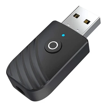 3 V 1 Bluetooth 5.0 Audio Prijímač, Vysielač RCA, 3.5 Mm AUX Jack Stereo USB Bezdrôtový Adaptér Pre TV PC do Auta MP3