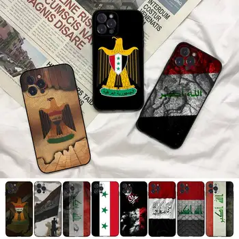 Irak Irak Vlajka Telefón puzdro Pre iPhone 8 7 6 6 X Plus SE 2020 XR XS 14 11 12 13 Mini Pro Max Mobile Prípade