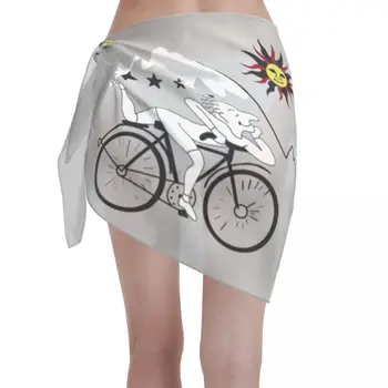 Sexy Ženy, Šifón Plavky Požičovňa Deň Horský Bicykel Zakryť Zábal Sukne Albert Hoffman Plážové Šaty, Plavky, Bikiny Kryt Ups
