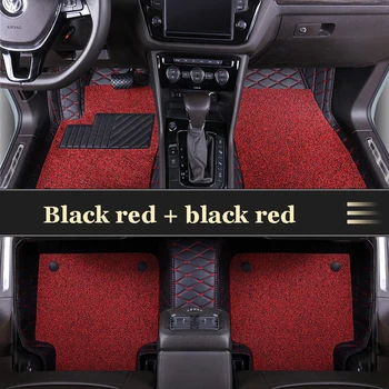 Vlastné auto rohože pre Toyota RAV4 2020 2021 2022 Non-sklzu a ľahko čistí, vlastné auto koberec