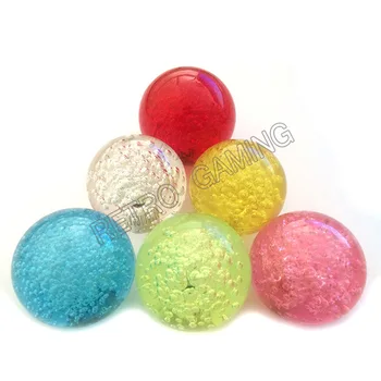 Crystal bubble bobble / Arcade Ovládač Nahradenie Rukoväť Top ball pre ZIPPY SANWA SEIMITSU Ovládač rukoväť časti 3 farby