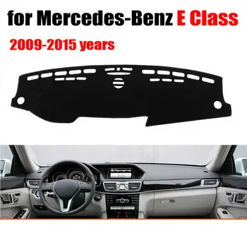 Auto panel pokrýva mat pre Mercedes-Benz E Trieda 2009-2015 rokov Ľavej strane disku dashmat pad dash kryt auto príslušenstvo