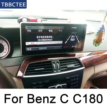 Pre Mercedes Benz C Trieda C180 2007~2014 Android Auto rádio Multimediálny Prehrávač Videa auto Stereo GPS MAPA Media Navi Mapu