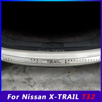 Pre 2014-2018 2019 2020 Nissan X-Trail XTrail T32 Ultratenké Nehrdzavejúcej Zadný Nárazník Chrániče Vonkajšie Parapetné Stráže Pedál Príslušenstvo