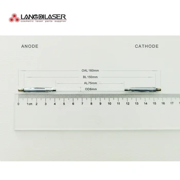 Xenon-Laser-Flash-ARC-Lampa 6*75*150F / Pre ND:YAG Laser, Stroj