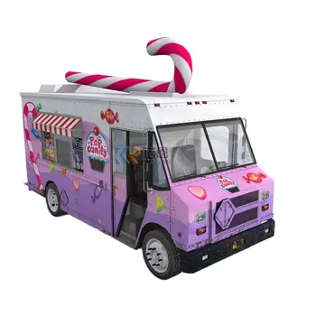 Predaj Kávy Van Pizza Prípojného Vozidla Vonkajšie Mobile Kuchyňa Hot Dog Truck Ice Cream Truck Elektrické Potravín Truck