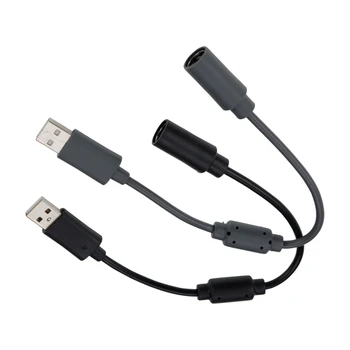 Čierna/Šedá USB Odlúčených prípojný Kábel Kábel Adaptéra Náhrada za Xbox 360 Príslušenstvo